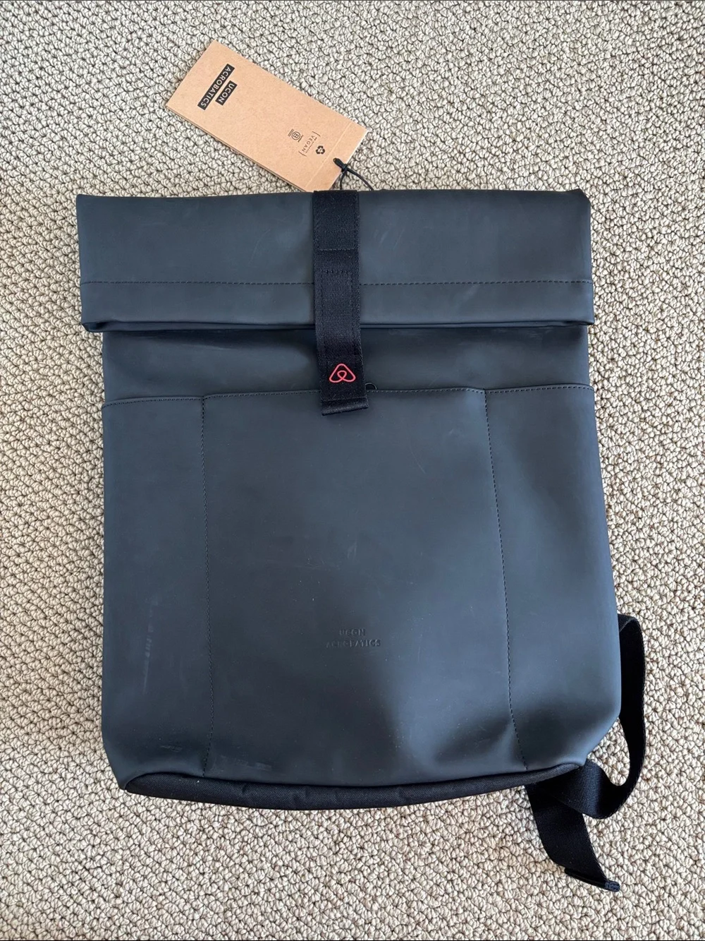 Ucon Acrobatics - Black Hajo Roll-Top Laptop Backpack